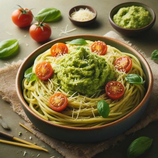 Entdecke die neue Pasta-Sensation: Spaghetti-Guacamole mit Avoocadoo!